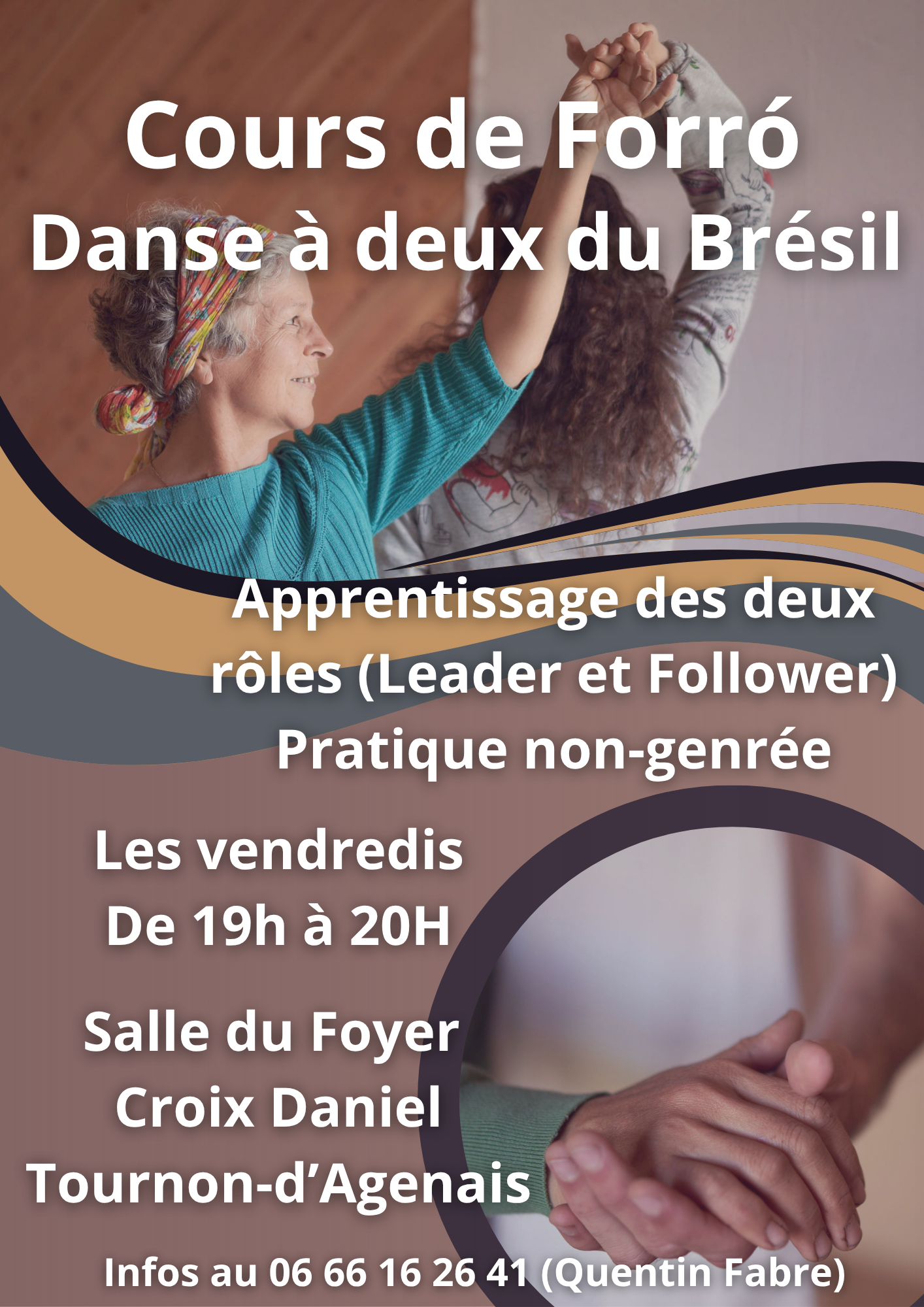 Cours hebdomadaire de forró